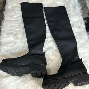 New and unworn tall boots
